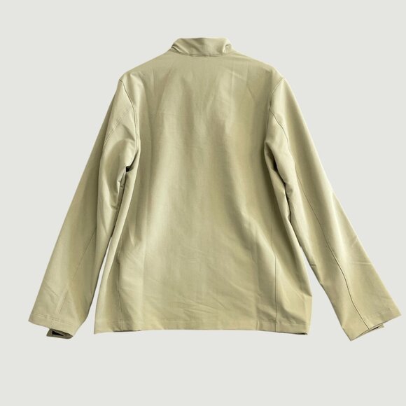 NEW 32 Degrees Heat Men's L Beige Lightweight Full-Zip Windbreaker Jacket - Picture 4 of 9